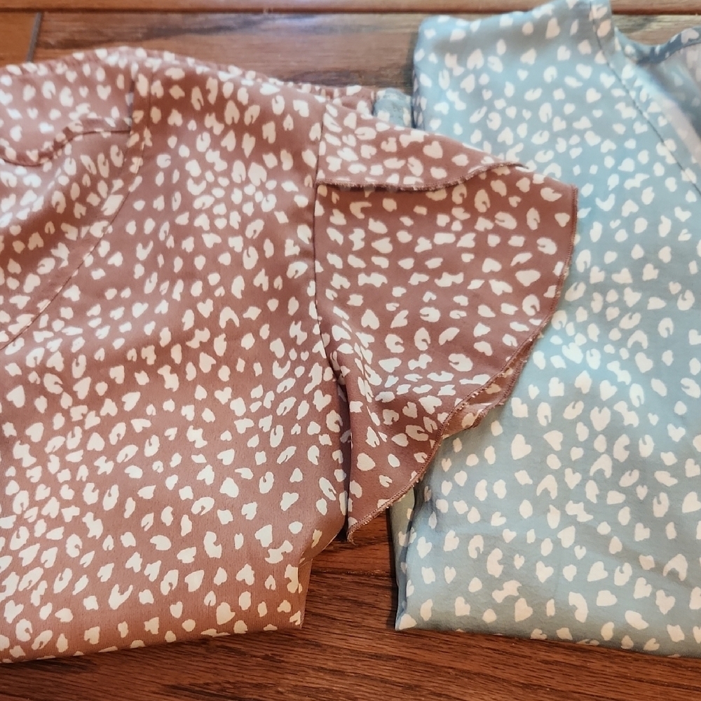 Set of Two Polka Dot Blouses - Picture 4 of 5